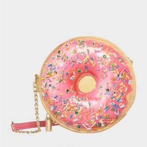 Betsey Johnson Kitsch Galzy For You Donut Crossbody Bag